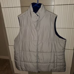 Reversible puffer vest. Old Navy. 3X.